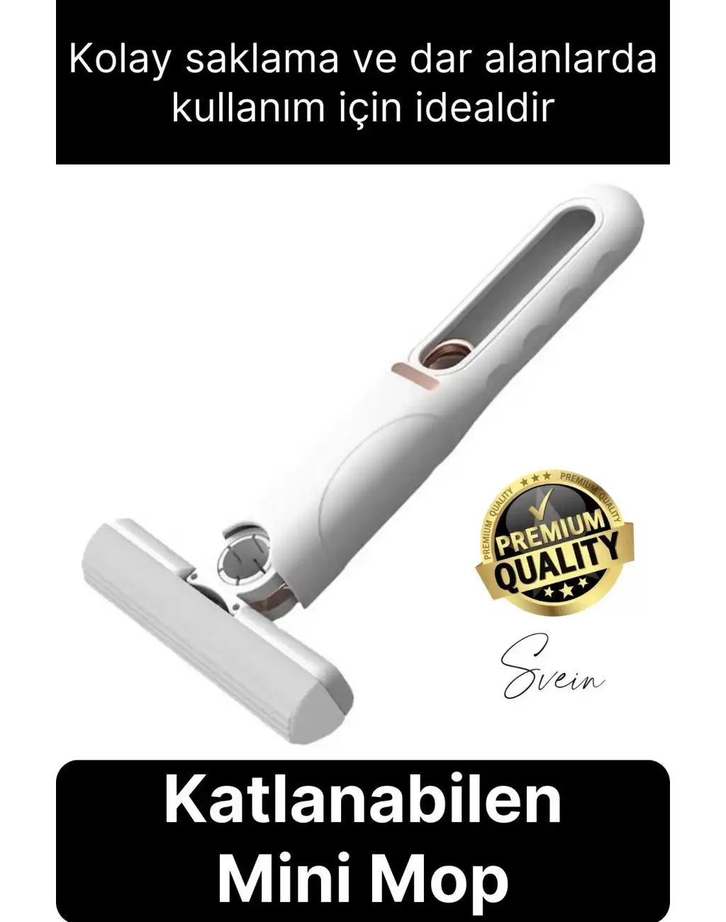 Premium Mini Kelebek Mop Portatif Temizlik Seti Pratik Cam Yüzey Silme Aparatı Taşınabilir Küçük
