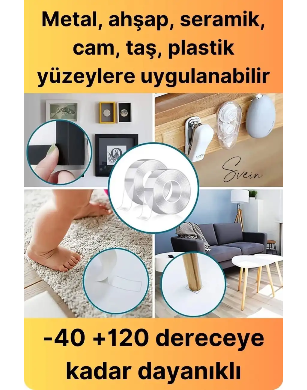 Premium Ekstra Güçlü Sızdırmaz Su Geçirmez Mutfak Lavabo Kenar Tamir Bandı Sakız Bant Çift Taraflı