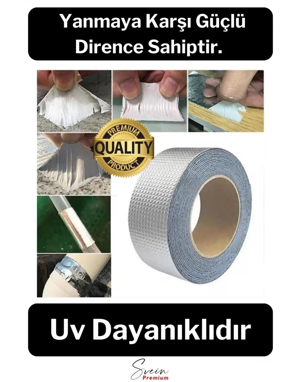 Premium Ekstra Güçlü Sızdırmaz Su Geçirmez Mutfak Lavabo Kenar Tamir Bandı Sakız Bant Çift Taraflı