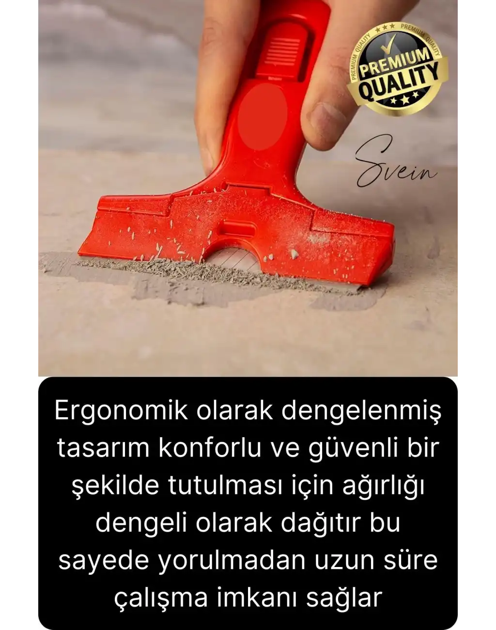 Premium Profesyonel Leke Macun Silikon Cam Derz Yapışkan Boya Sıva Kireç Etiket Sökücü Kazıma Bıçağı