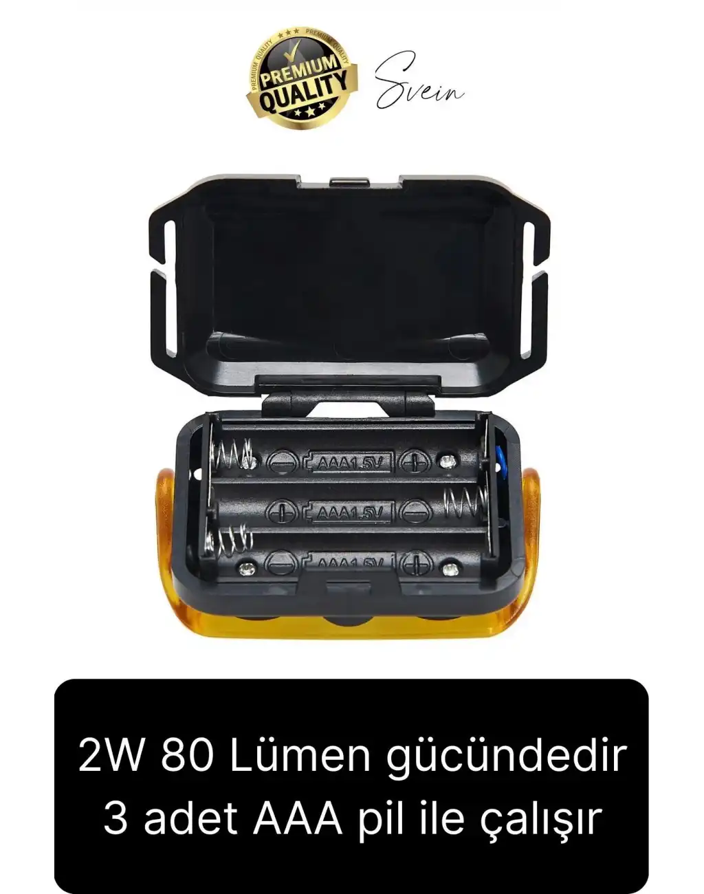 Premium Led Kafa Lambası Cob 80 Lümen Güçlü Aydınlatma Kamp Spor Tamirat Outdoor Ayarlı Fonksiyonel