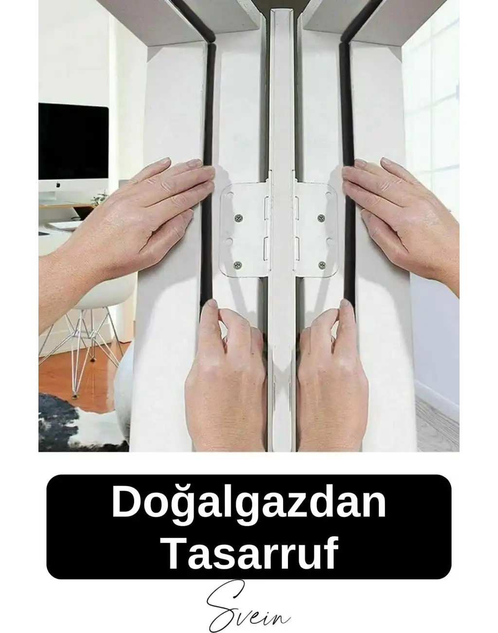 #Fitil Premium Kapı Pencere Soğuk Toz Geçirmez İzolasyon Fitili Kendinden Yapışkanlı Isı Yalıtım 2x5=10 mt