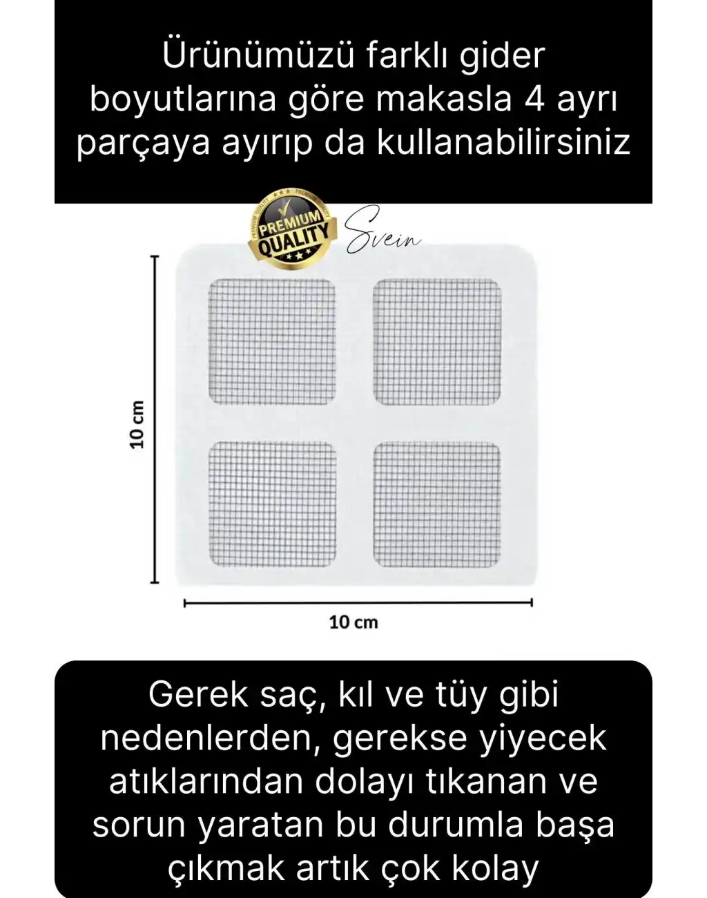 5 Adet Kullan At Yapışkanlı Banyo Duş Gider Süzgeci Saç Küvet Drenajı Tahliye Kapağı Tıkanıklık