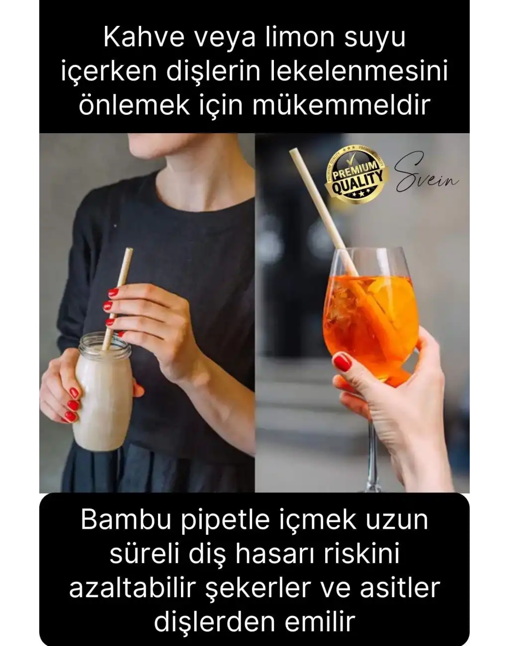 Özel Üretim Bambu 4 Adet Doğal Sağlıklı Yeniden Kullanılabilir Yıkanabilir Çevre Dostu Pipet Kamış