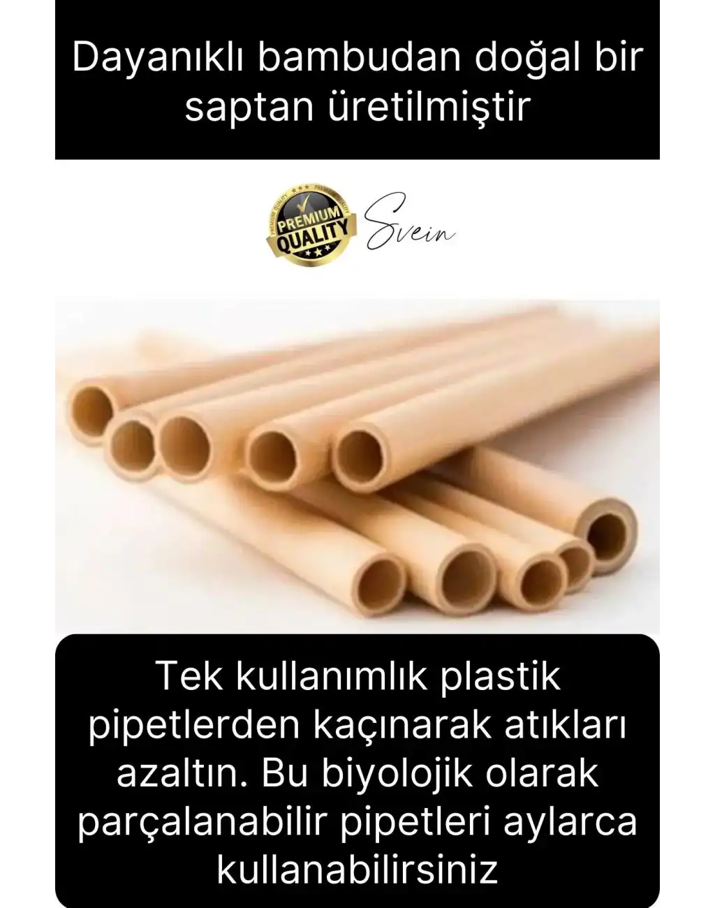 Özel Üretim Bambu 20 Adet Doğal Sağlıklı Yeniden Kullanılabilir Yıkanabilir Çevre Dostu Pipet Kamış