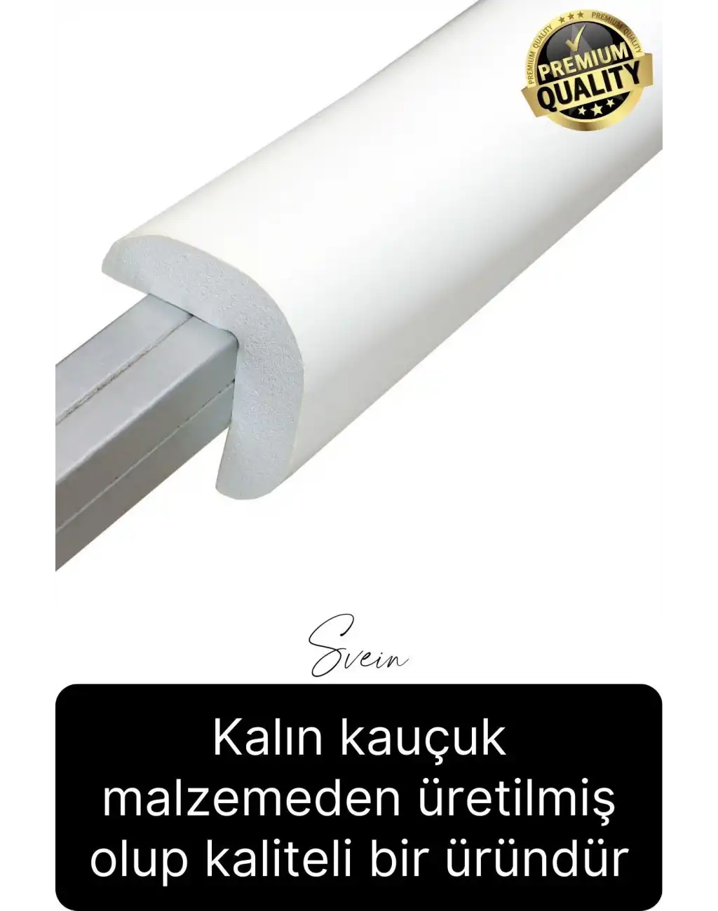 Şerit Masa Kenar Köşe Koruyucu Kauçuk Çocuk Çarpma Darbe Önleyici Tampon Yumuşak Sehpa Masa 2 Metre