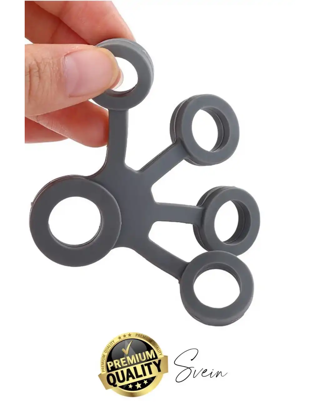 Silikon El Parmak ve Bilek Kas Kol Güçlendirici Orta Seviye Direnç Lastiği Örümcek Spor Egzersiz