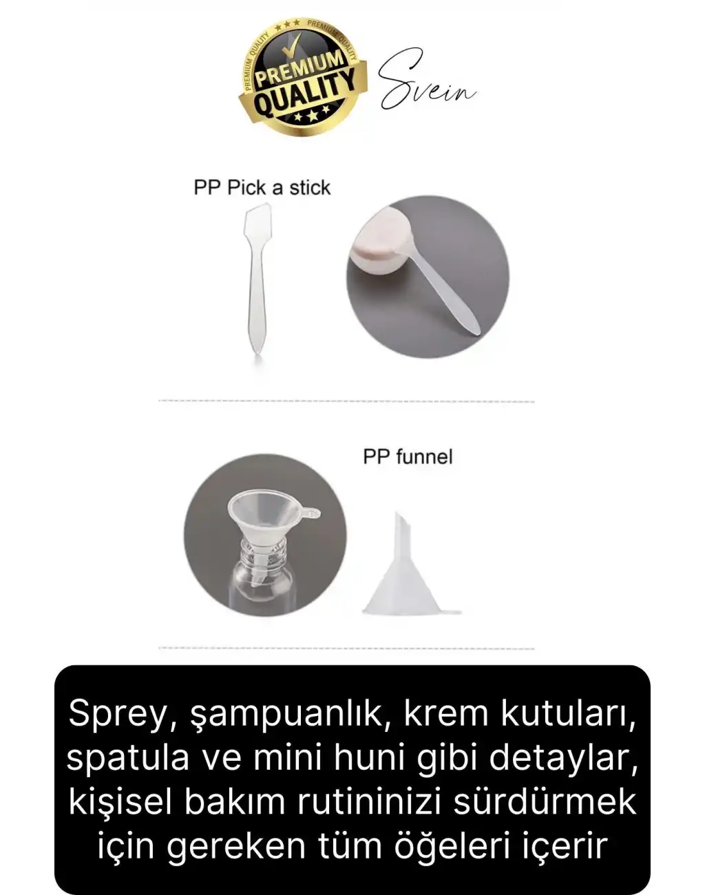 Deluxe 8 Parça Seyahat Banyo Seti Temizlik Şampuan Şişesi Sızdırmaz Çok Amaçlı Doldurulabilir Krem