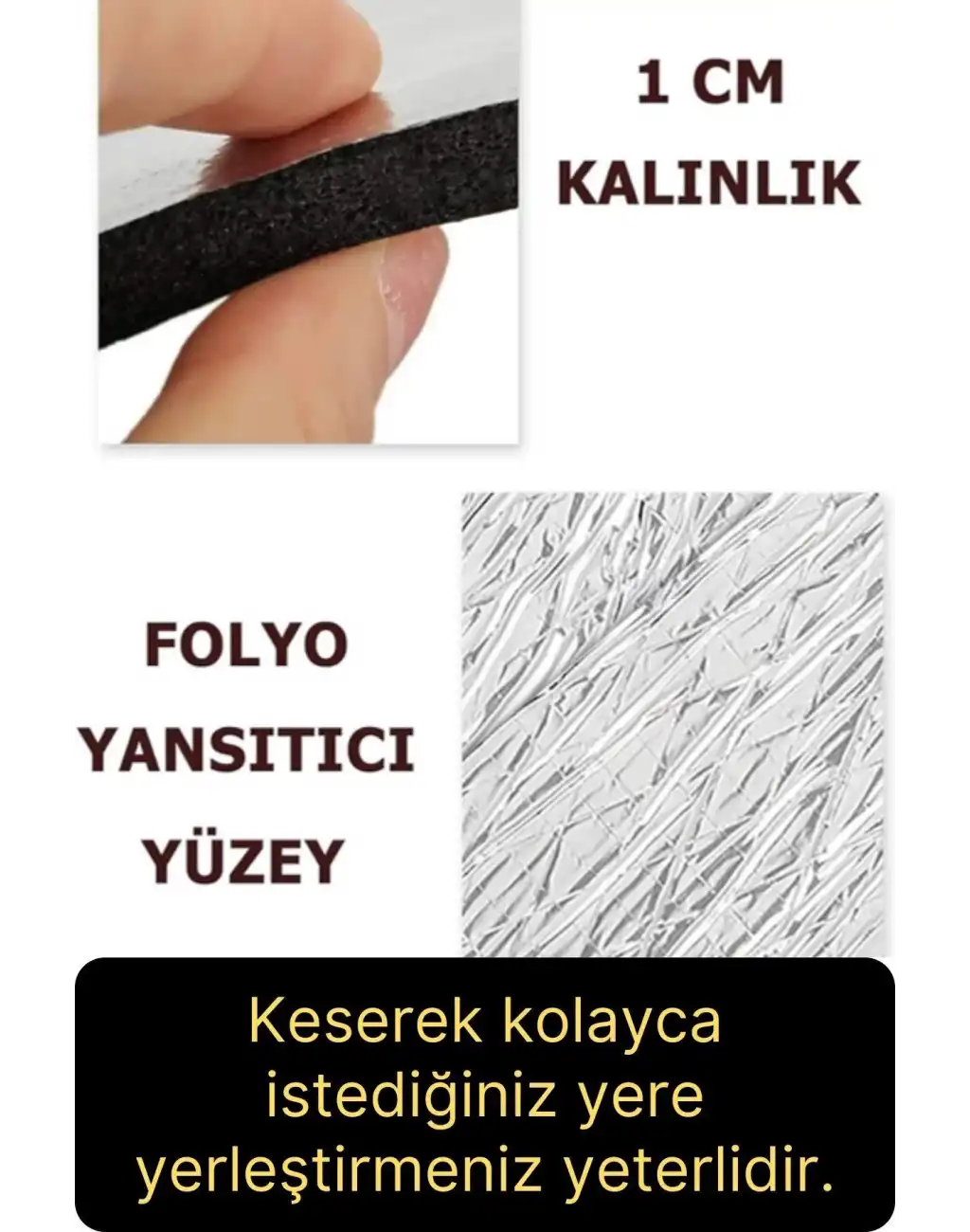 15 Adet Petek Arkası 1 Cm Isı Yalıtım Levhası Radyatör Izolasyon Kalorifer Ev Ofis Tasarruf Arkalığı