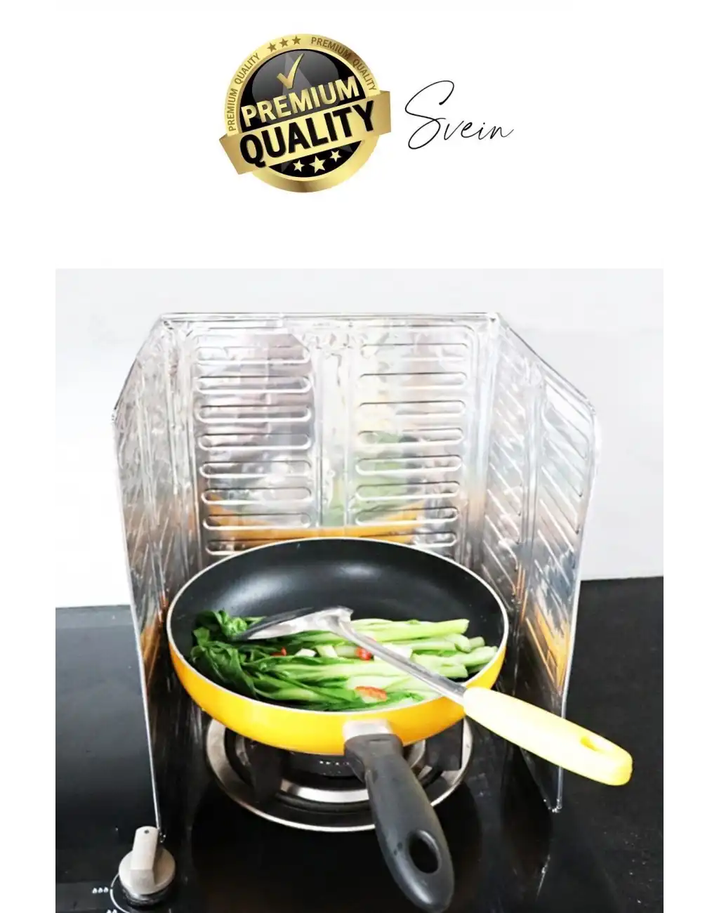 Ocak Fırın Arkası Yağ Sıçrama Koruyucu Katlanır Alüminyum Levha Rüzgar Önleyici Panel Folyo Plaka