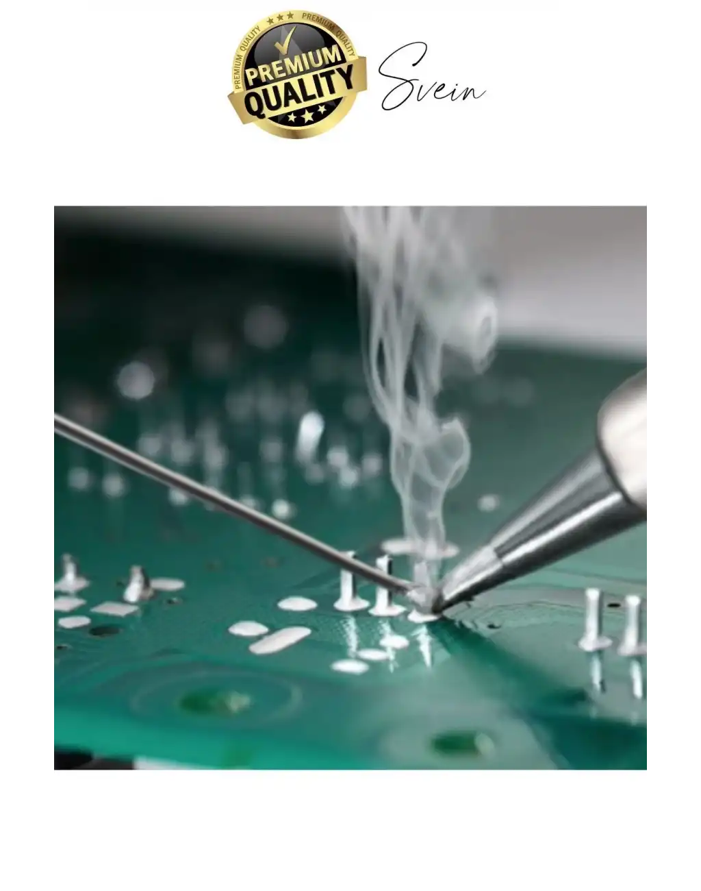 A Kalite 40/60 1.2 Lehim Teli ve Pasta Seti Kolay Eriyen Tam İletken Elektronik Devre Sabitleme