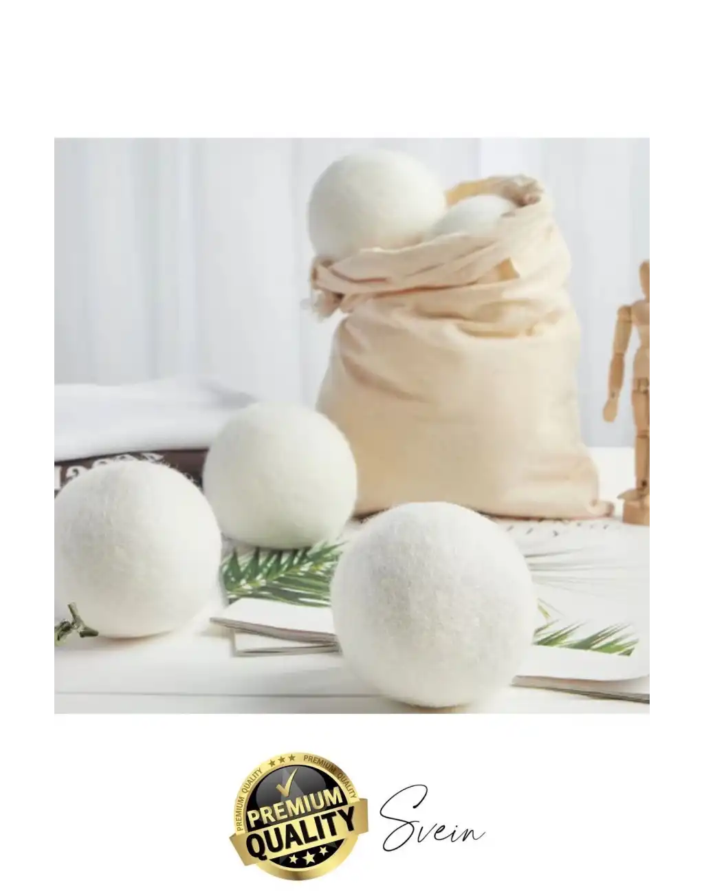 3lü Premium Hediye Kokulu Yün Keçe Çamaşır Kurutma Topu Seti Esans Yağı Koku Doğal Yumuşatıcı