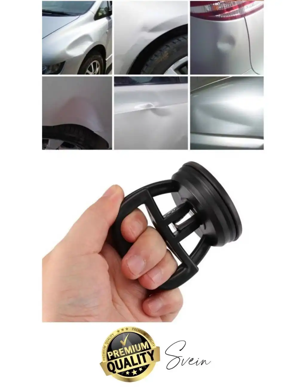 Pratik Evrensel Araba Tamir Aracı Mini Onarım Vantuz Ezik Çektirme Kiti Muayene Aksesuarı Vakumlu