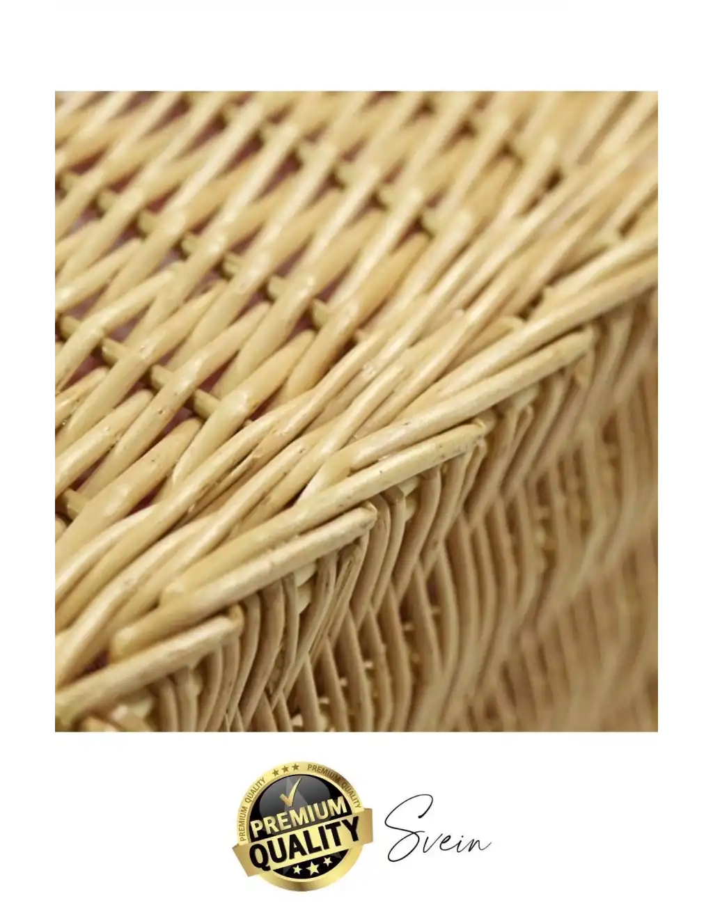 Premium Kamp Piknik Sepeti Yıkanabilir Astar Rattan Yiyecek Rustik Hasır Dokuma Dekoratif Outdoor