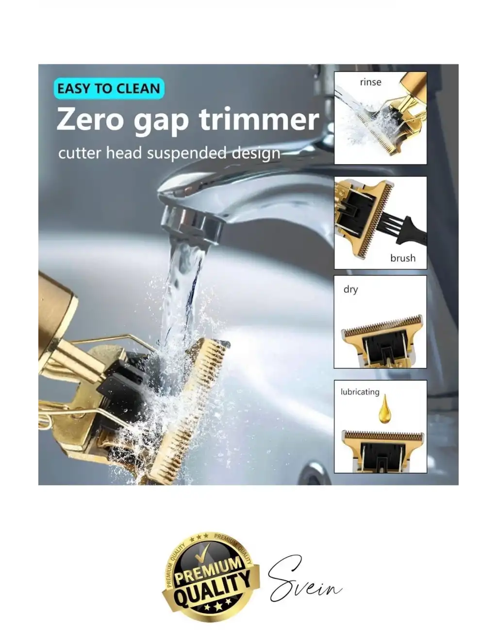 Profesyonel Vintage Taşınabilir Elektrikli Şarjlı Saç Kesme Makinesi Erkek Sakal Tıraş Düzeltici