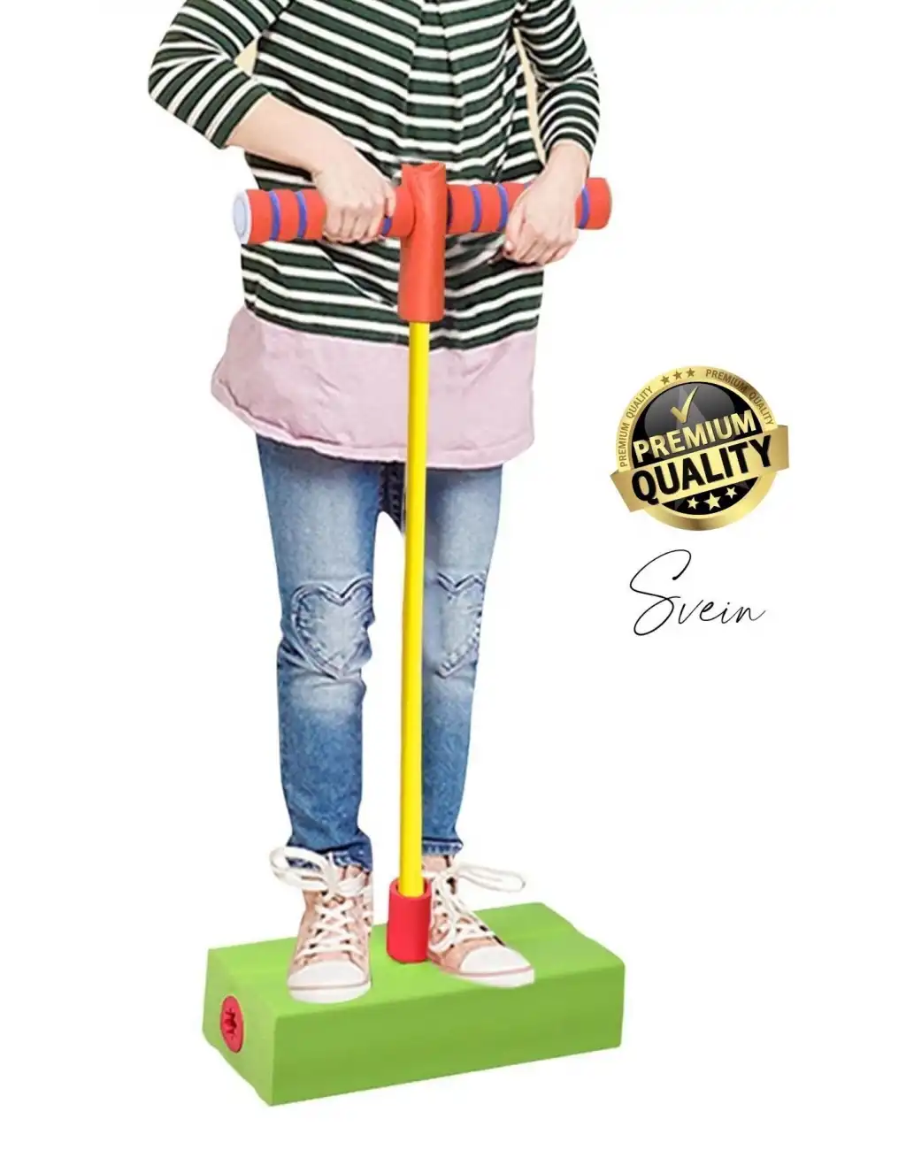 Çocuklar İçin Zıplama Çubuğu Köpük Pogo Jumper Eğlenceli Güvenli Sopa Dayanıklı Atlama Direk Spor