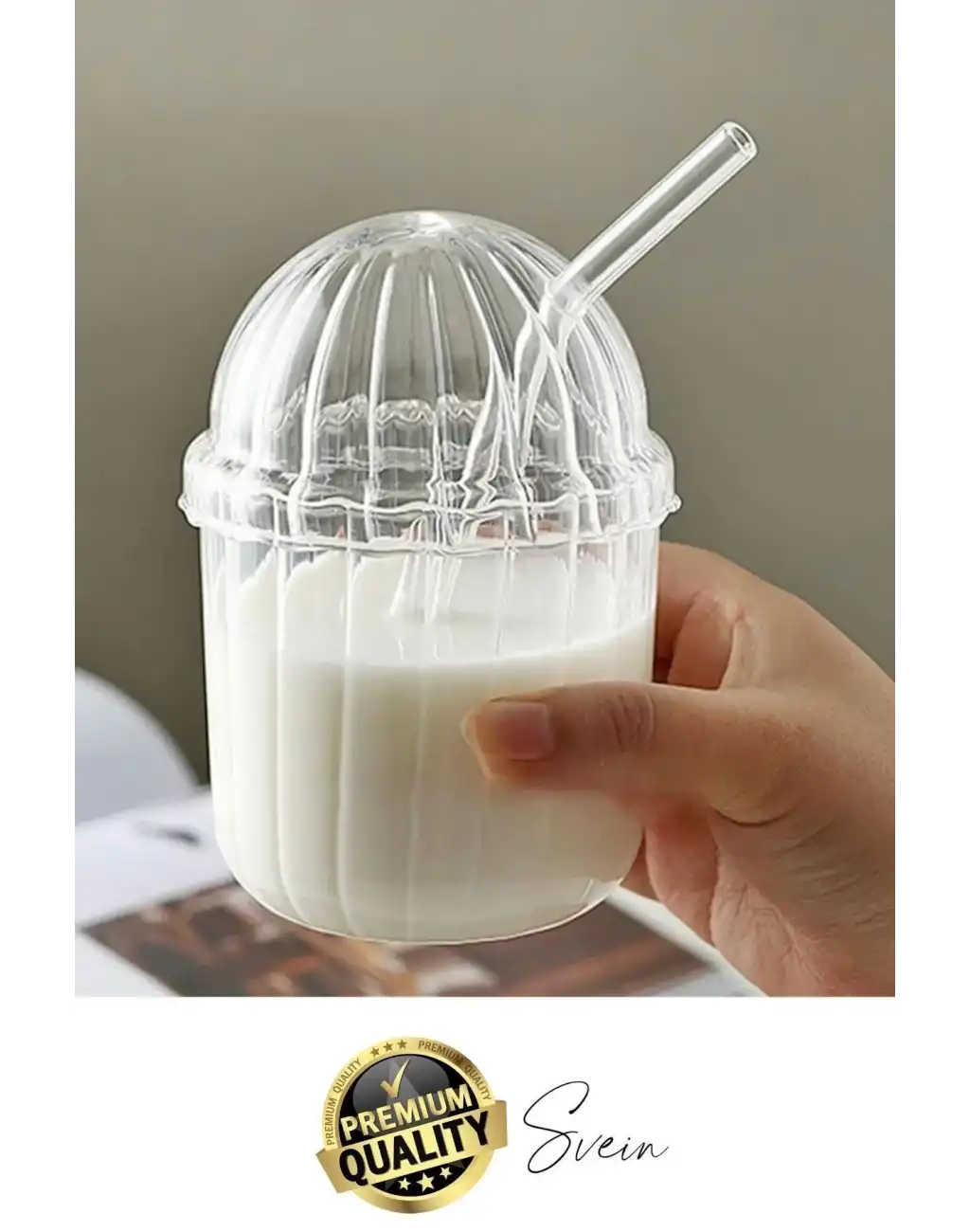 4lü Kapaklı Cam Pipetli Kristal Sert Mika Bardak Limonata Çay Kahvaltı Kupa Kahve Fincan Pinterest