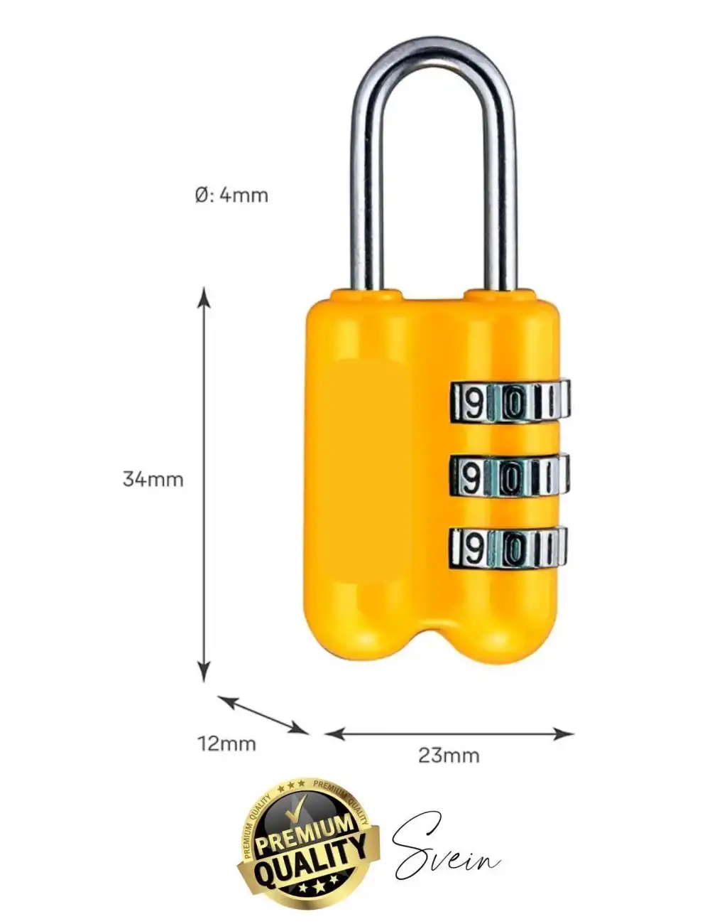 Paslanmaz 3 Haneli Şifreli Kilit Asma Anti-Hırsızlık Bavul Bagaj Kodlu TSA Güvenlik Takım Taşınır
