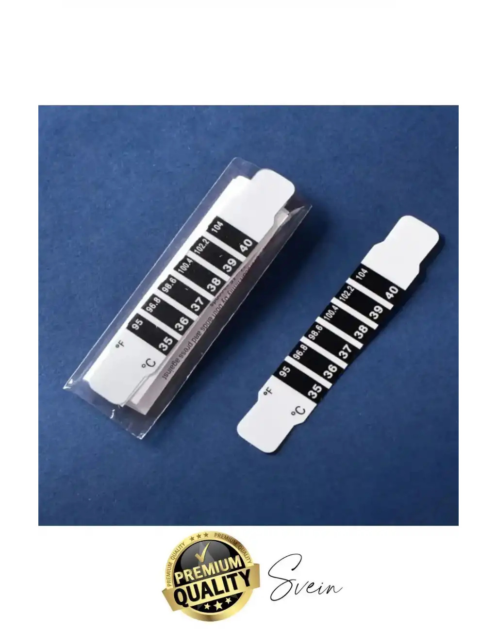 5li Alın Şerit Termometre Esnek Kullanımlık Su Süt Isı Ateş Vücut Bebek Çocuk Sıcaklık Ölçer