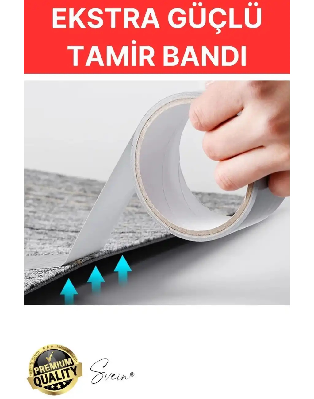 4 Adet 10 Mt Gri Lifli Tamir Takviye Onarım Bandı Su Geçirmez Sızdırmaz Kuvvetli Dayanıklı Çatlak