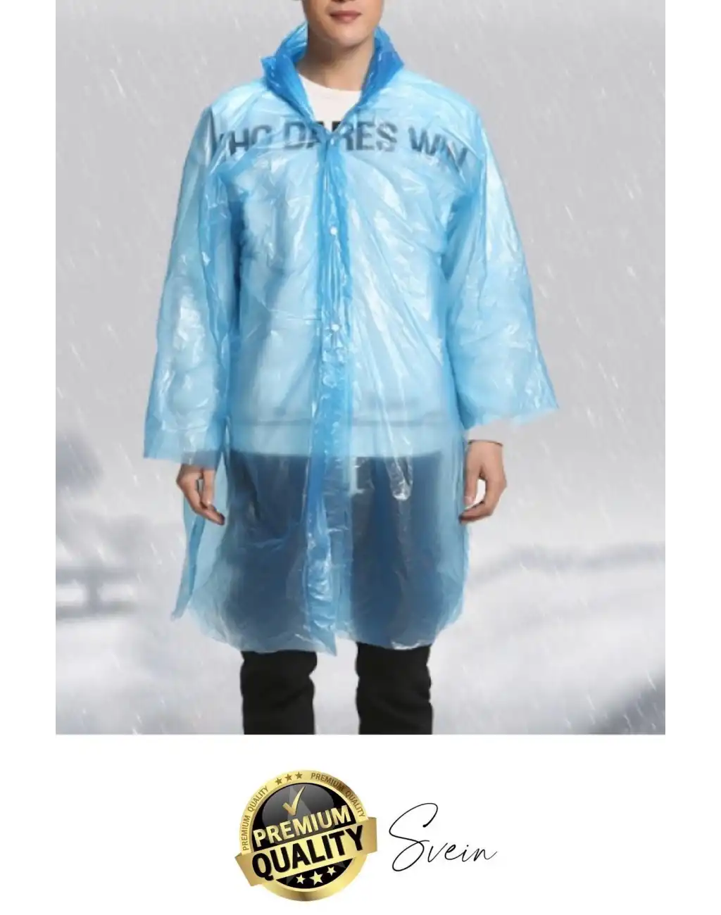 10lu Taşınabilir Kadın Erkek Unisex Yağmurluk Su Geçirmez Kullanımlık Kamp Yürüyüş Kapşonlu