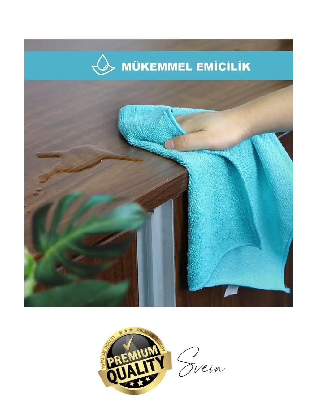 4lü Çok Amaçlı Kaliteli Mikrofiber Süper Emici Silme Kurulama Toz Bezi Cam Mutfak Temizlik Renkli