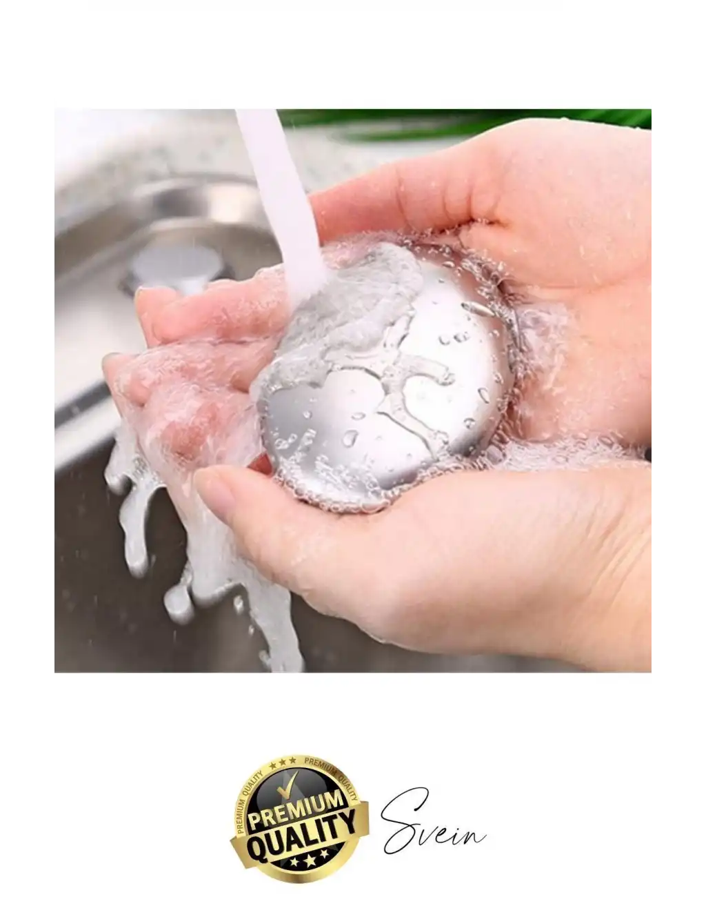 Paslanmaz Çelik Sabun Ellerden Güçlü Kötü Soğan Sarımsak Koku Giderici Temizleyici Mutfak Aletleri