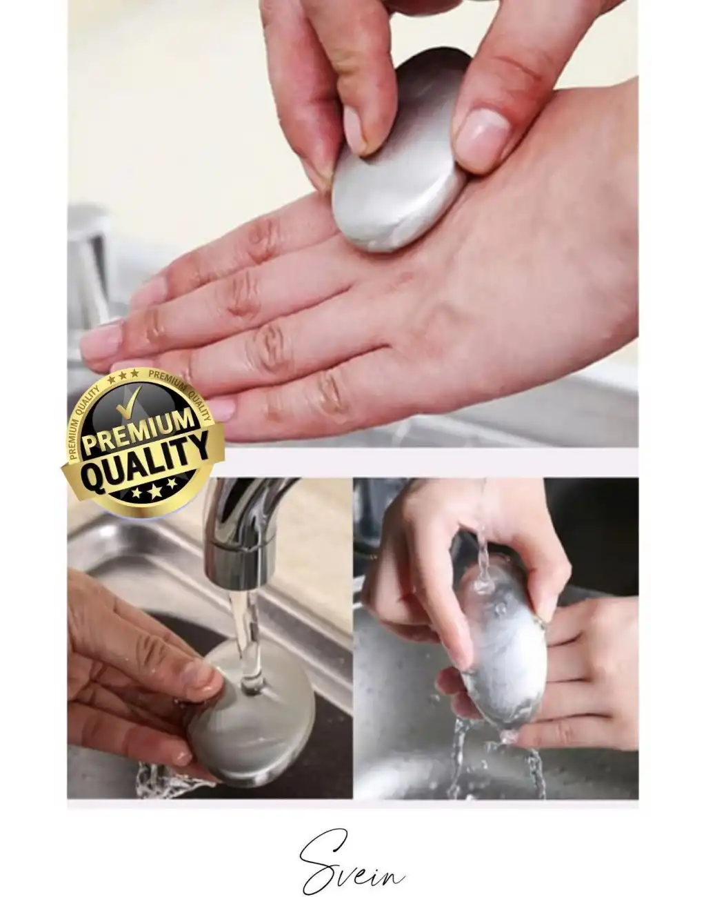 Paslanmaz Çelik Sabun Ellerden Güçlü Kötü Soğan Sarımsak Koku Giderici Temizleyici Mutfak Aletleri