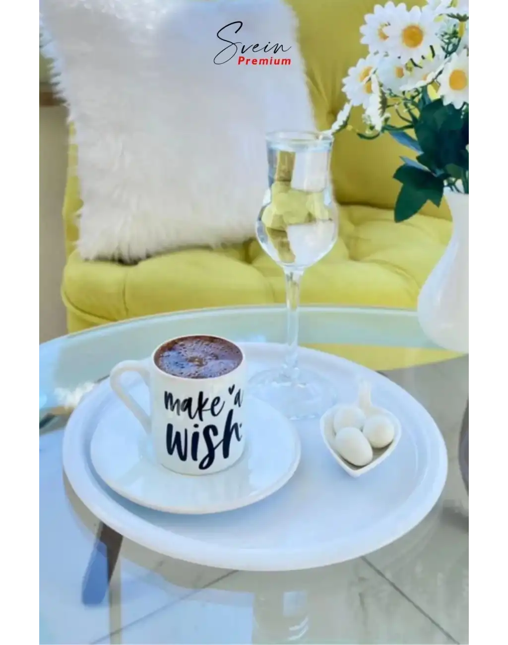 Özel Üretim 6 Parça Renkli Metal Yuvarlak Paslanmaz Baton Tepsi Sunum Seti Çay Kahve Pasta Yemek