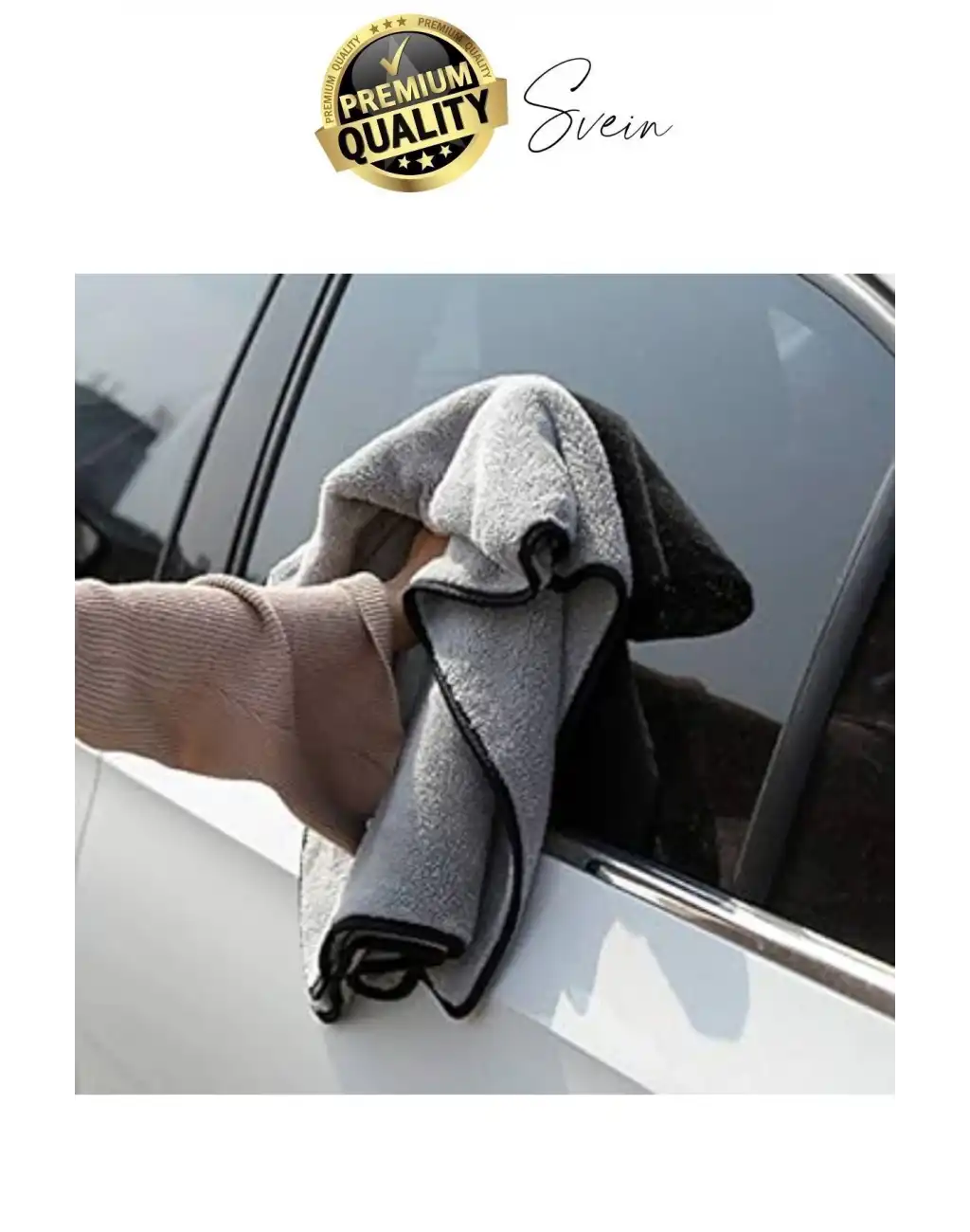 3 Adet Süper Emici Tüm Cam Yüzeylere Uygun Oto Yıkama Mikrofiber Havlu Temizleme Kurutma Bezi