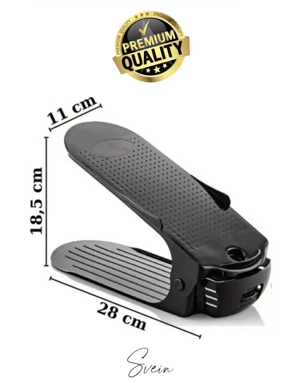 2 Adet Ayakkabı Rampası İstifleyici Dolap İçi Depolama Organizer Koruyucu Düzenleyici Ayarlanabilir