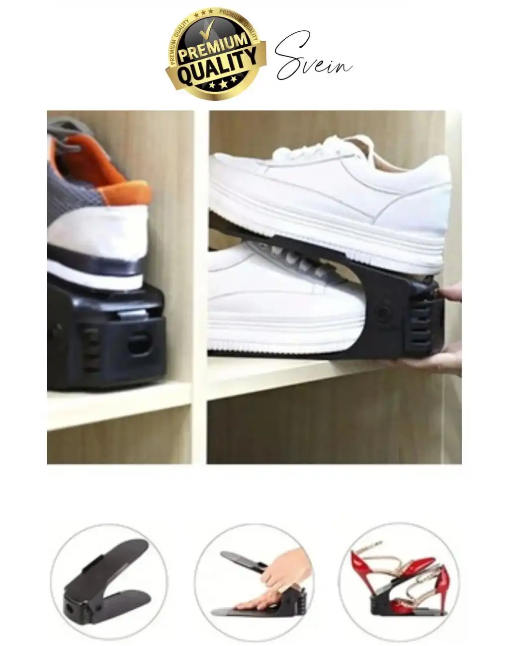 20 Adet Ayakkabı Rampası İstifleyici Dolap İçi Depolama Organizer Koruyucu Düzenleyici Ayarlanabilir