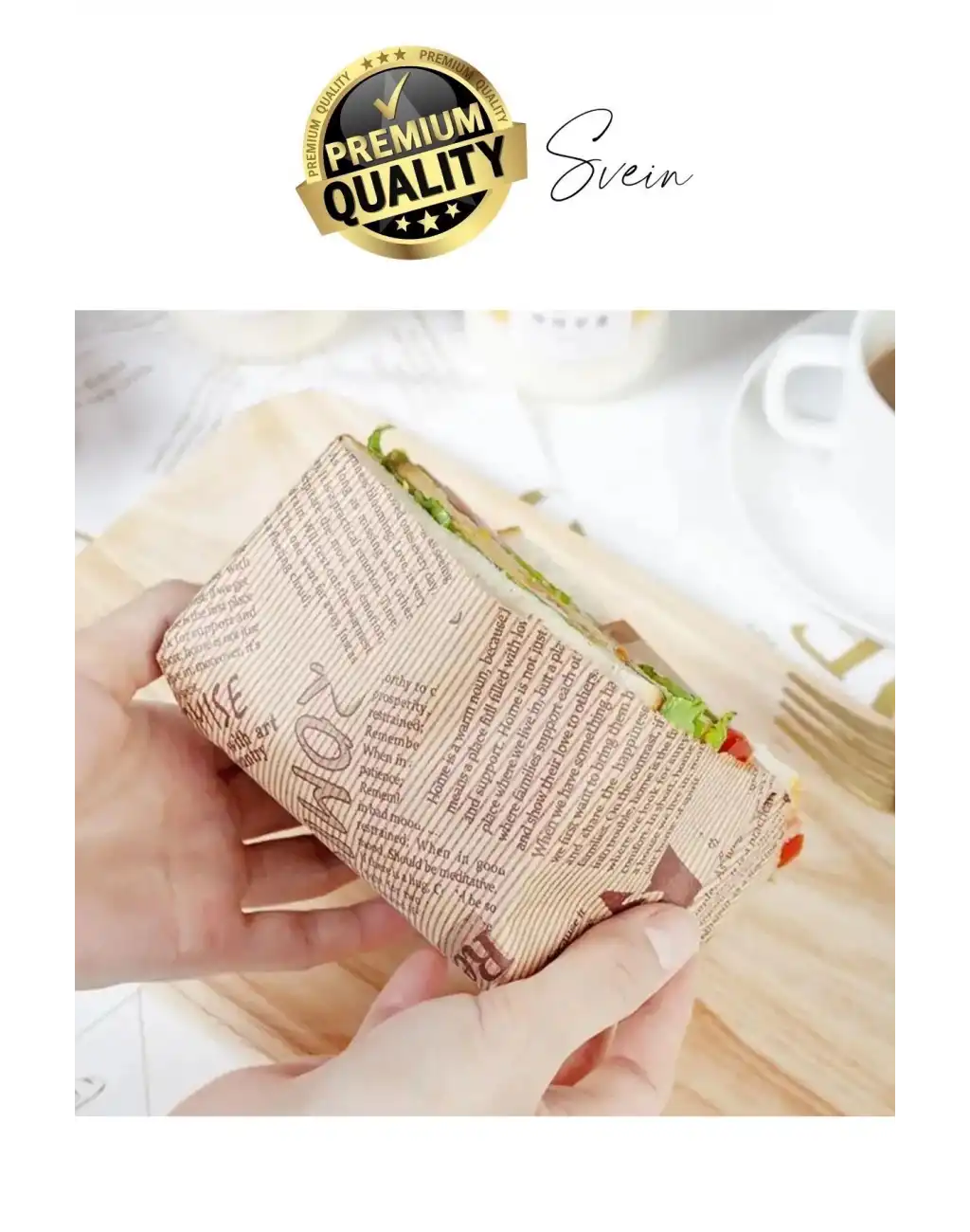 50 Adet Özel Üretim Desenli Sunum Kağıdı Gazete Pinterest Fenomen Dekorasyon Masa Tabak Altlığı