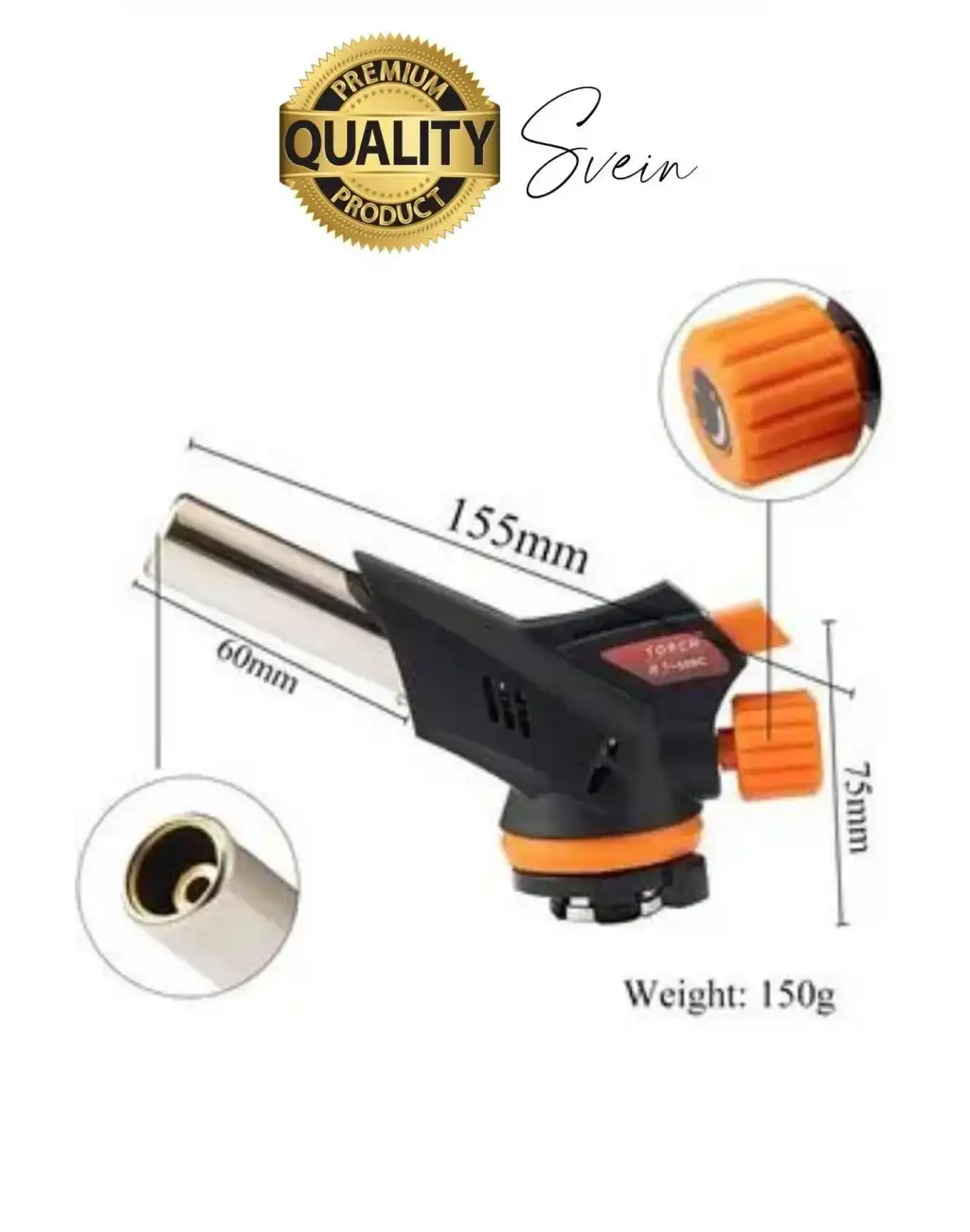 Portatif Ayarlı Pürmüz Başlığı Mutfak Bütan Pişirme Çakmak Alev Barbekü Ateş Piknik Aleti Paslanmaz