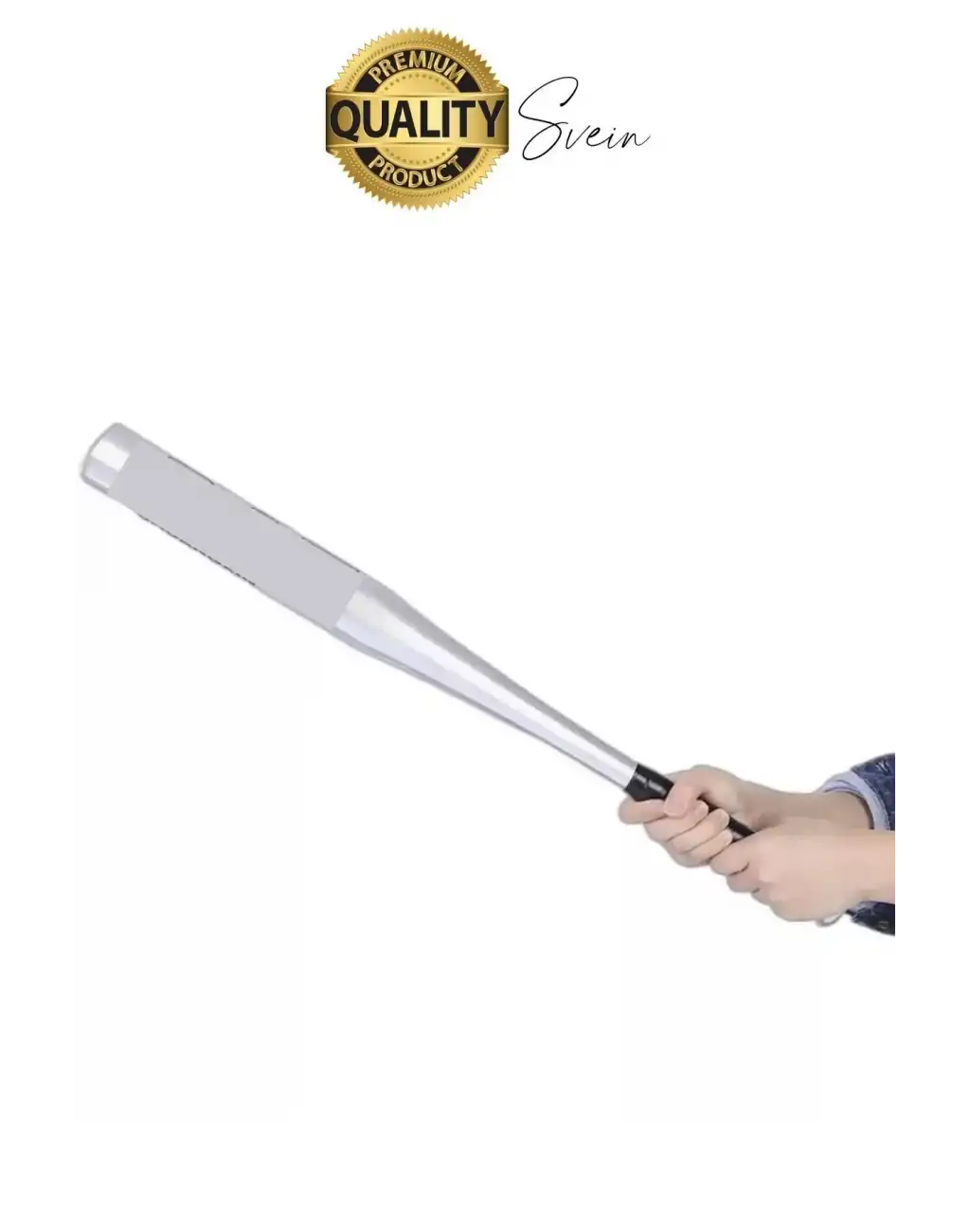 Özel Üretim %100 Metal Alaşım Orijinal 25 inç 64cm Metal Beyzbol Sopası Mükemmel Kavrayış Kırılmaz