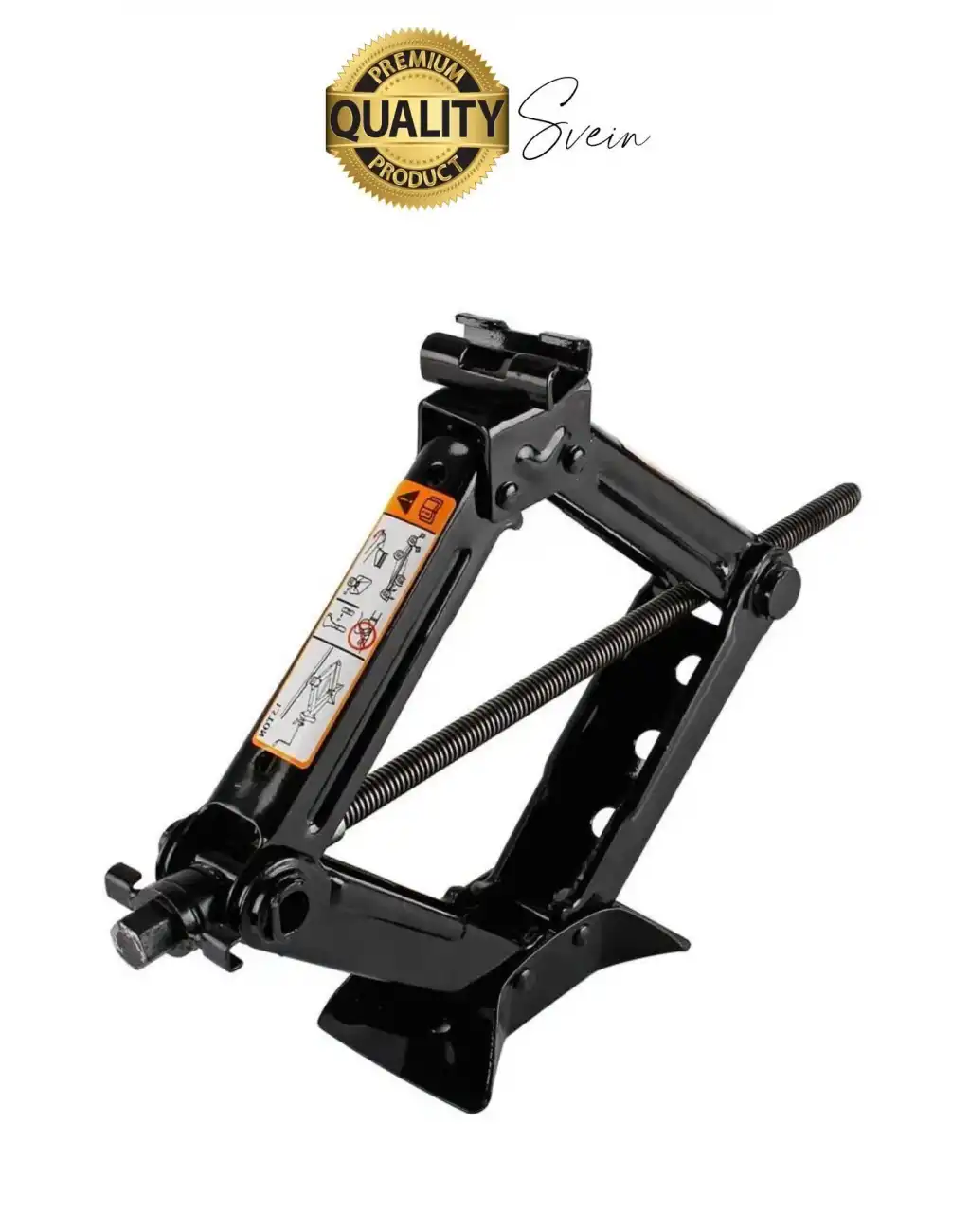 Dayanıklı Araba Kaldırma Akordiyon Tip Makas Cırcır Kollu 1.5 Ton Bijon Anahtarlı Otomobil Kriko Set