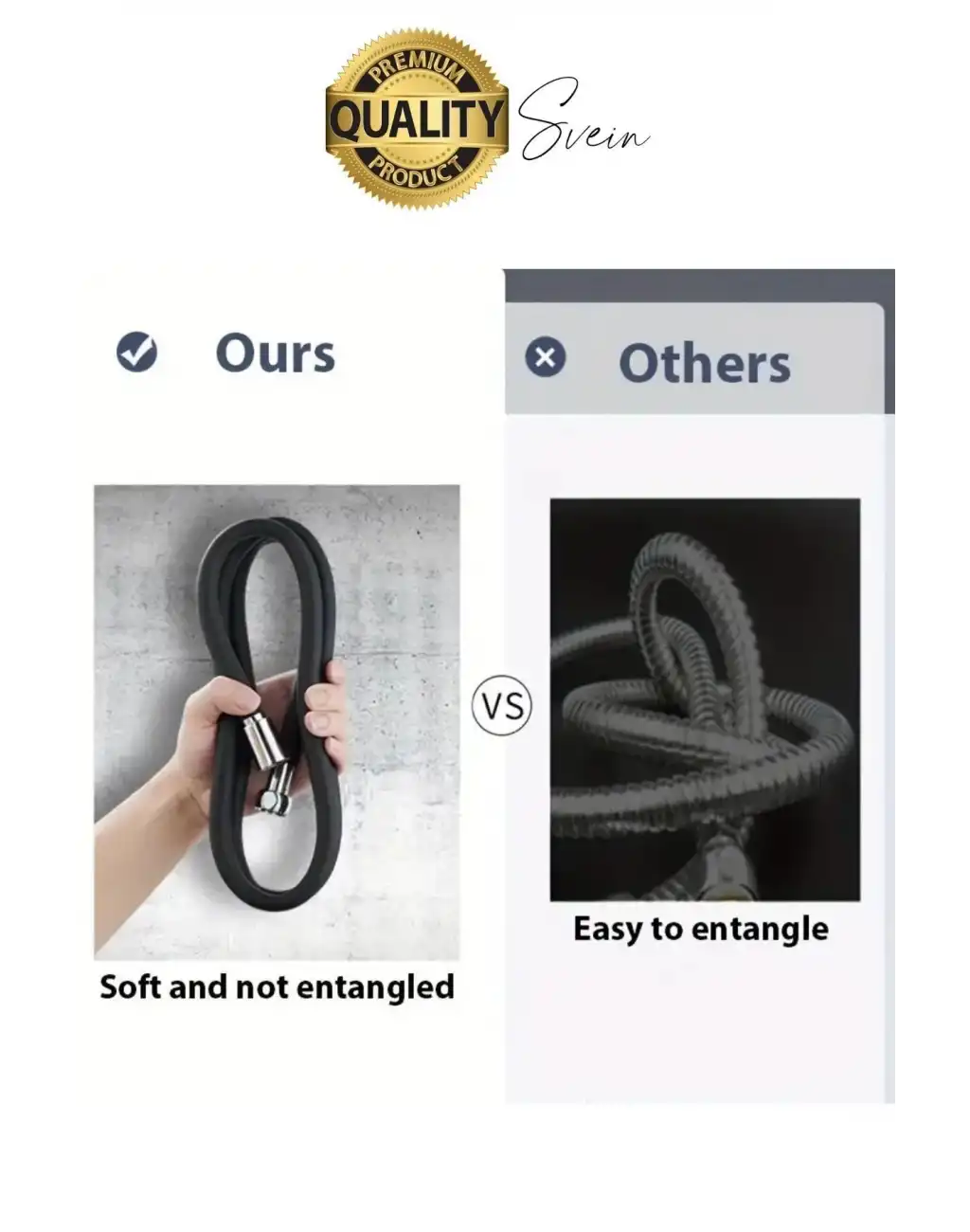 Premium 1,5 Metre Gri 360 Derece Dönebilen Kıvrılmayan Esnek Yumuşak Silikon Patlamaz Duş Hortumları