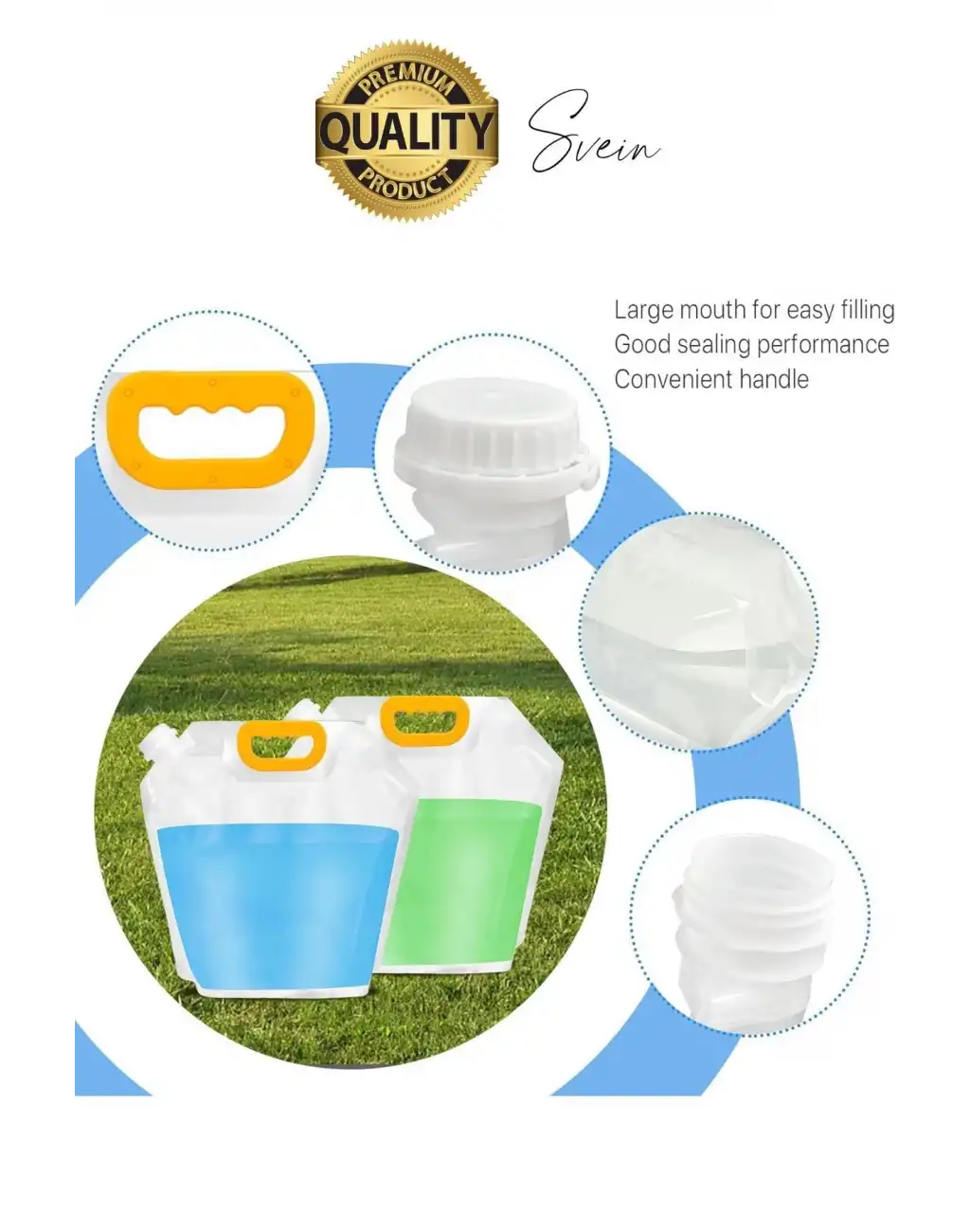 Premium 1 lt Dayanıklı Yer Kaplamaz İçecek Çantası Sporcu Kapaklı Tutamaç Suluk Matara Kamp Piknik