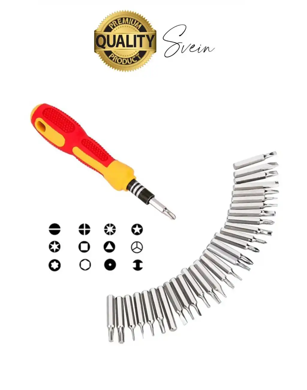 Premium 31 Parça Yumurta Tornavida Bits Uç Seti Telefon Tamir Saat Elektronik Farklı Metal Başlık