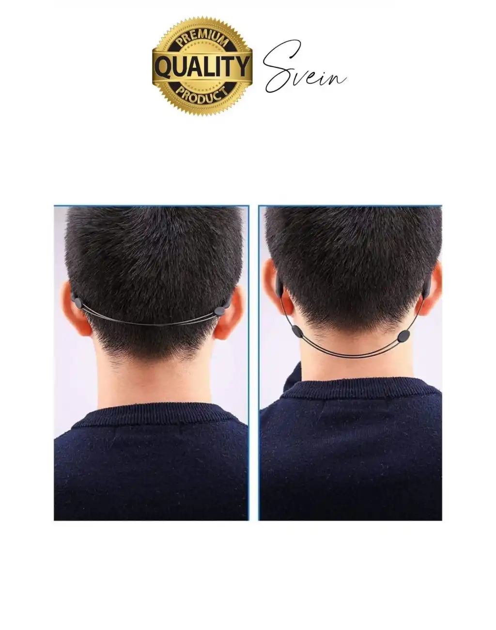 Premium Ayarlanabilir Rahat Kaymaz Çıkmaz Gözlük Arkası Tutucu Askı İpi Zinciri Sporcu Unisex