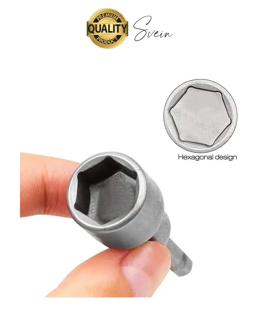 Premium 9 Parça Dayanıklı Somun Sökücü Sıkma Bits Lokma Seti Adaptör Matkap Ucu Altıgen Vidalama