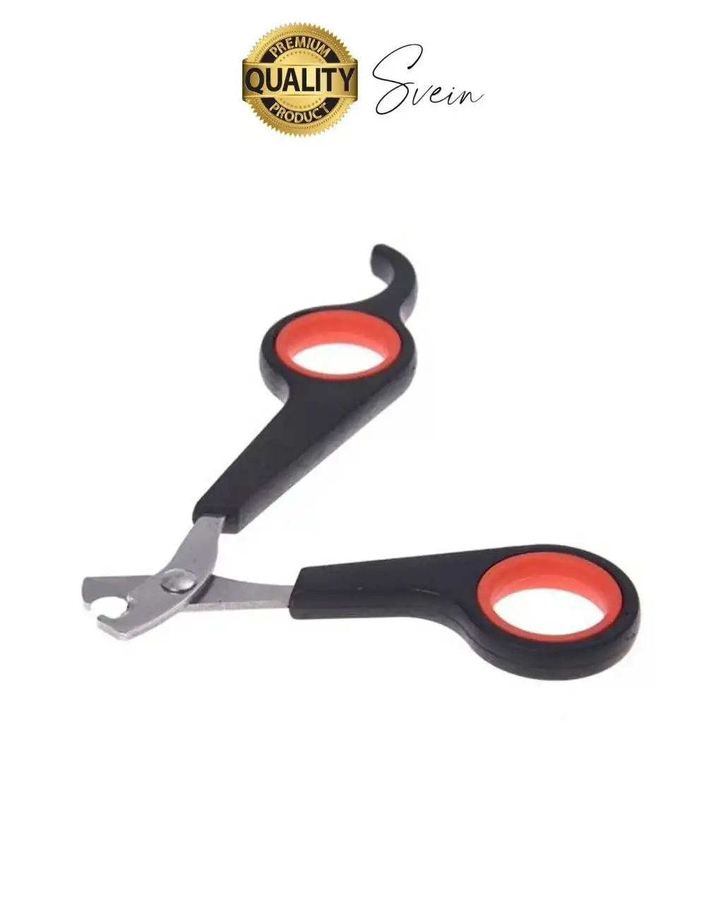 Premium Paslanmaz Kedi Köpek Tırnak Makası Küçük Boy Evcil Hayvan Bakım Kaymaz Saplı Düzeltici Pençe