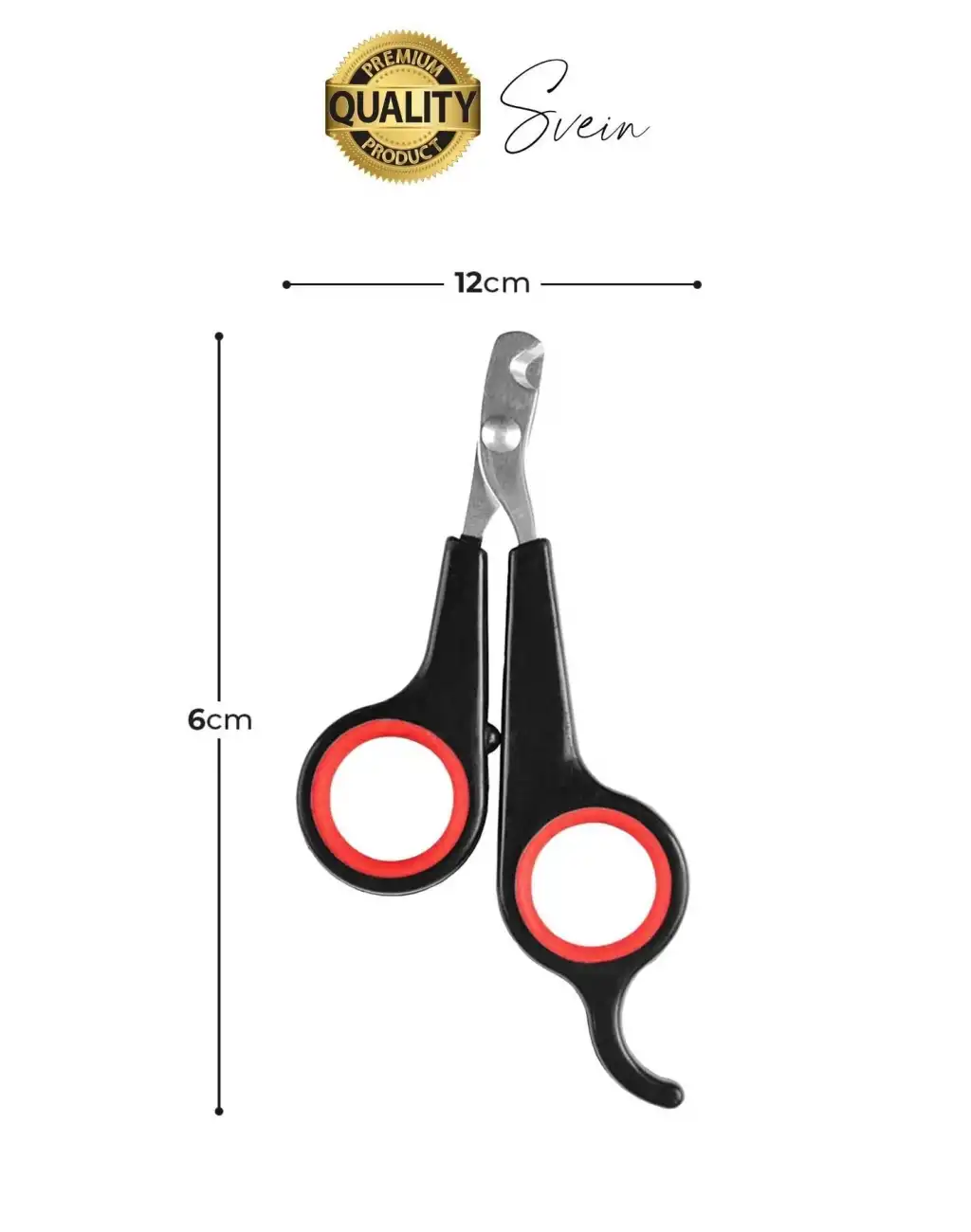 Premium Paslanmaz Kedi Köpek Tırnak Makası Küçük Boy Evcil Hayvan Bakım Kaymaz Saplı Düzeltici Pençe