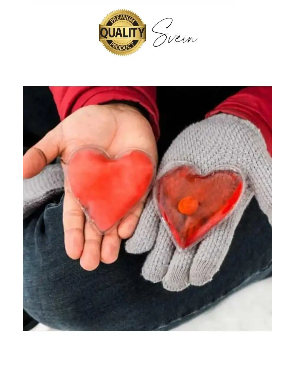 2 Adet Kalp Şeklinde El Sobası Isıtıcı Sihirli Jel Sıcak Isınmatik Sevgililer günü Hediyelik Kış Cep