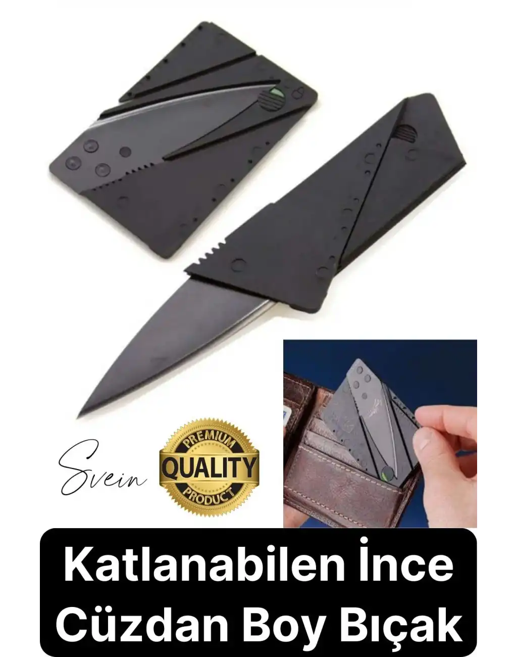 Pratik Cep Boy Sağlam Dayanıklı Taşınabilir İnce Keskin Kutusuz Kamp Bıçak