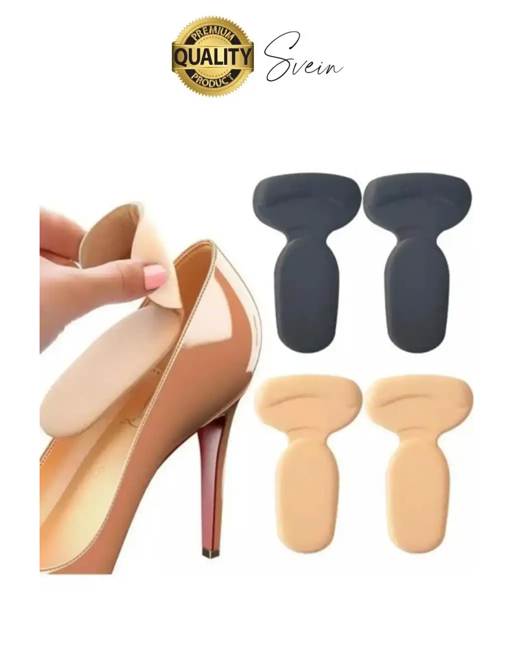 Premium Kullanışlı Yeni Nesil Taban Destekli Ped Vurma Önleyici T Şekilli Topuklu Ayakkabı Konforlu