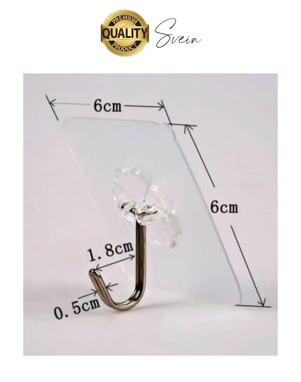 Özel Üretim 10 Adet Kendinden Yapışkanlı Askı Şeffaf Güçlü Anahtar Kapı Duvar Metal Kanca Çok Amaçlı