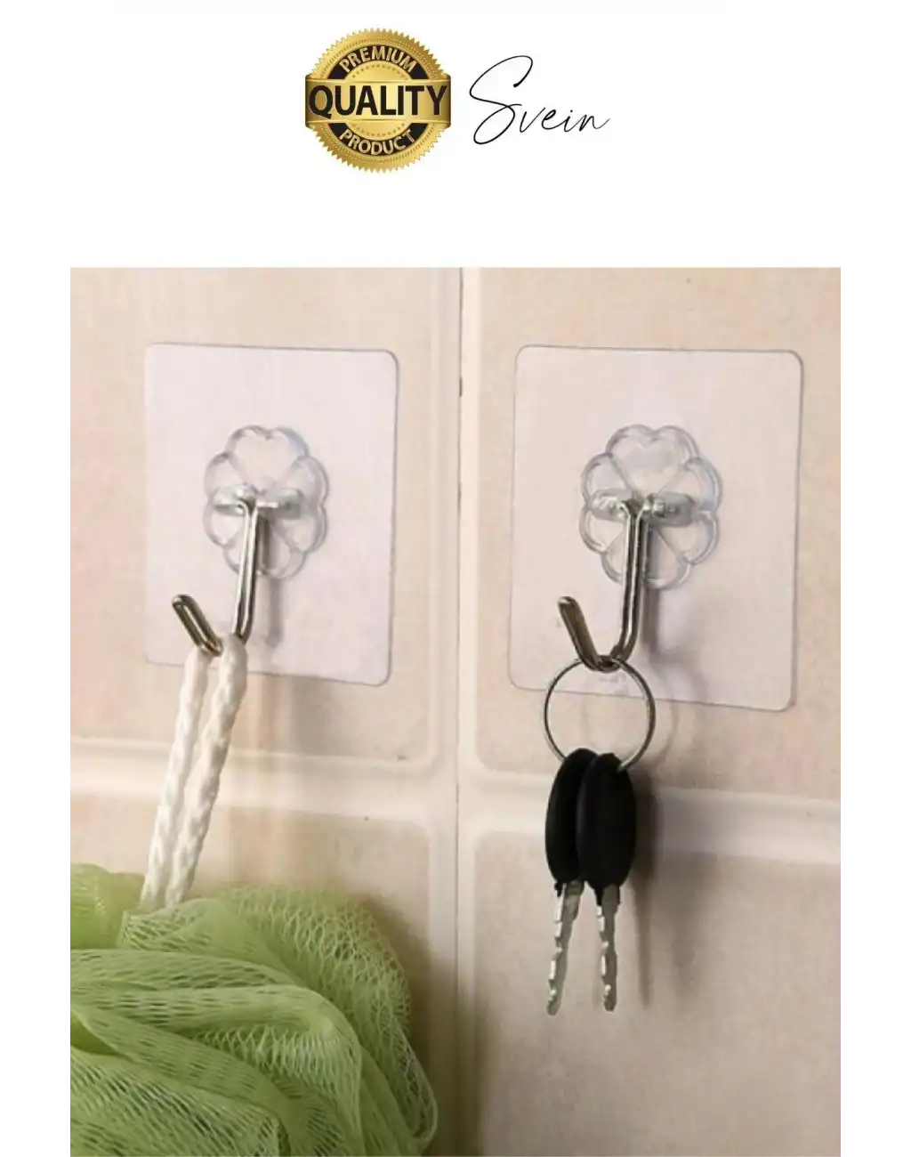 Özel Üretim 20 Adet Kendinden Yapışkanlı Askı Şeffaf Güçlü Anahtar Kapı Duvar Metal Kanca Çok Amaçlı