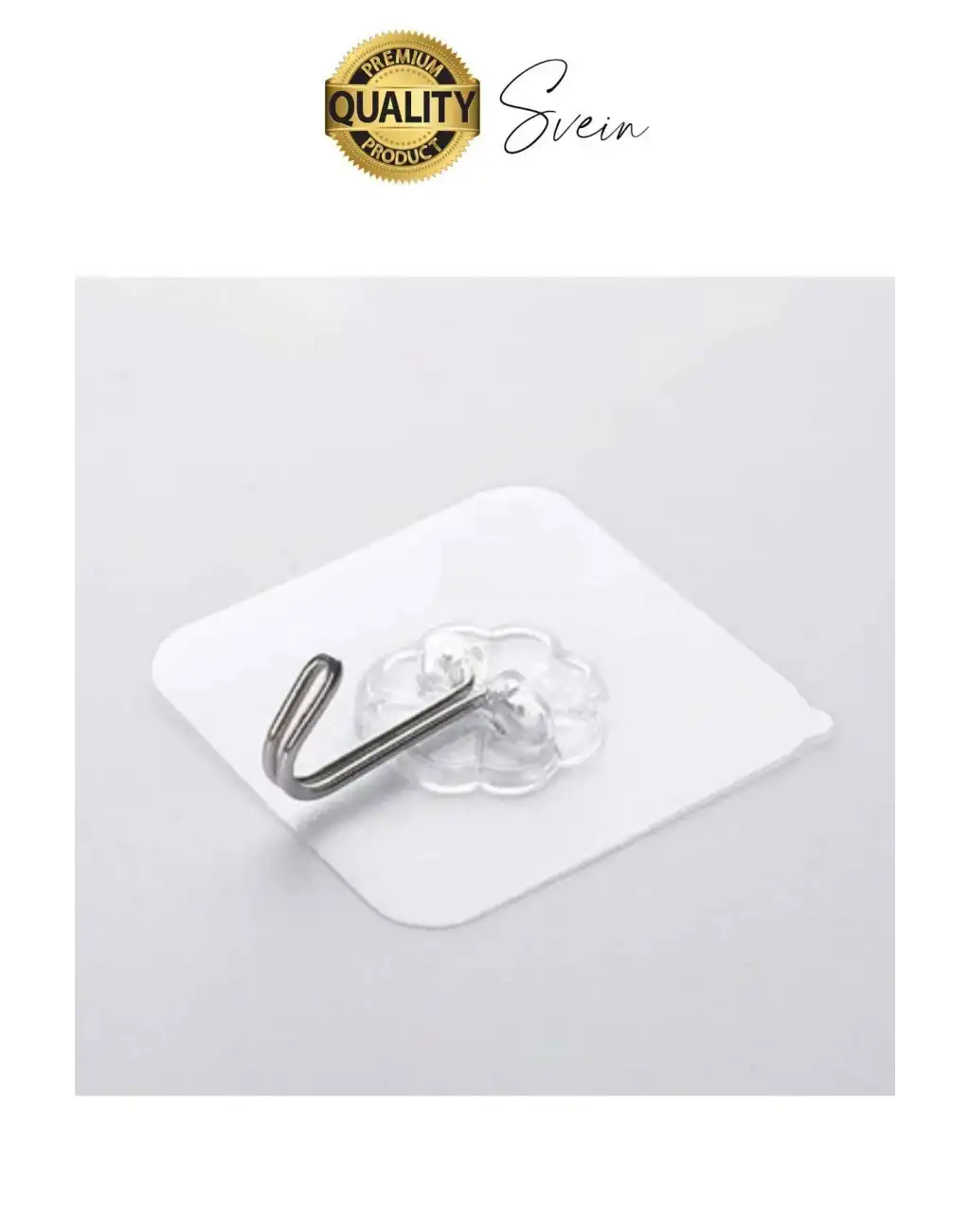 Özel Üretim 20 Adet Kendinden Yapışkanlı Askı Şeffaf Güçlü Anahtar Kapı Duvar Metal Kanca Çok Amaçlı