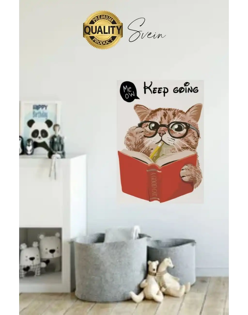 Özel Tasarım WC Klozet İçin Komik Kedi Sticker Tuvalet Banyo Cam Duvar Yapıştırma Etiket Dekoratif